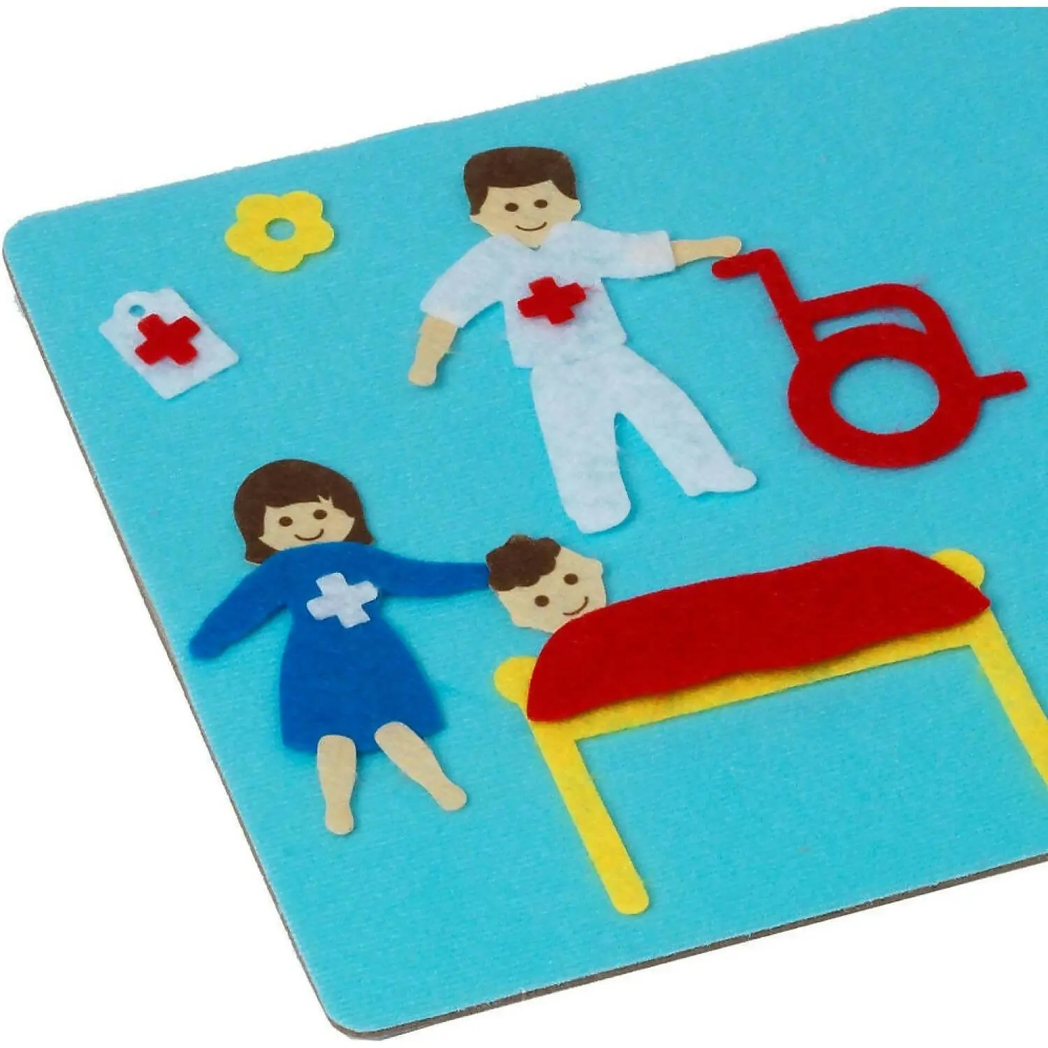 Peterkin - Fuzzy Felt - Classic Series - Hospital