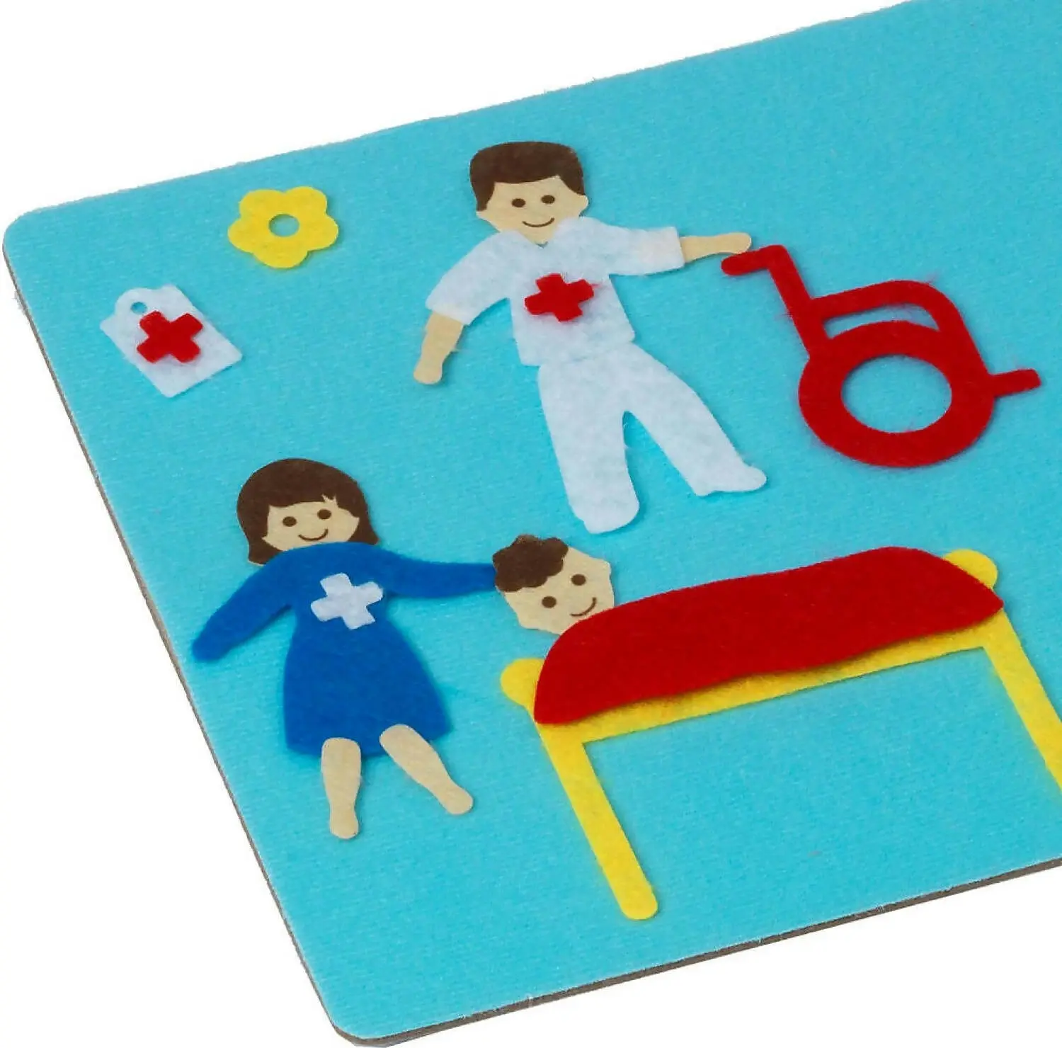 Peterkin - Fuzzy Felt - Classic Series - Hospital