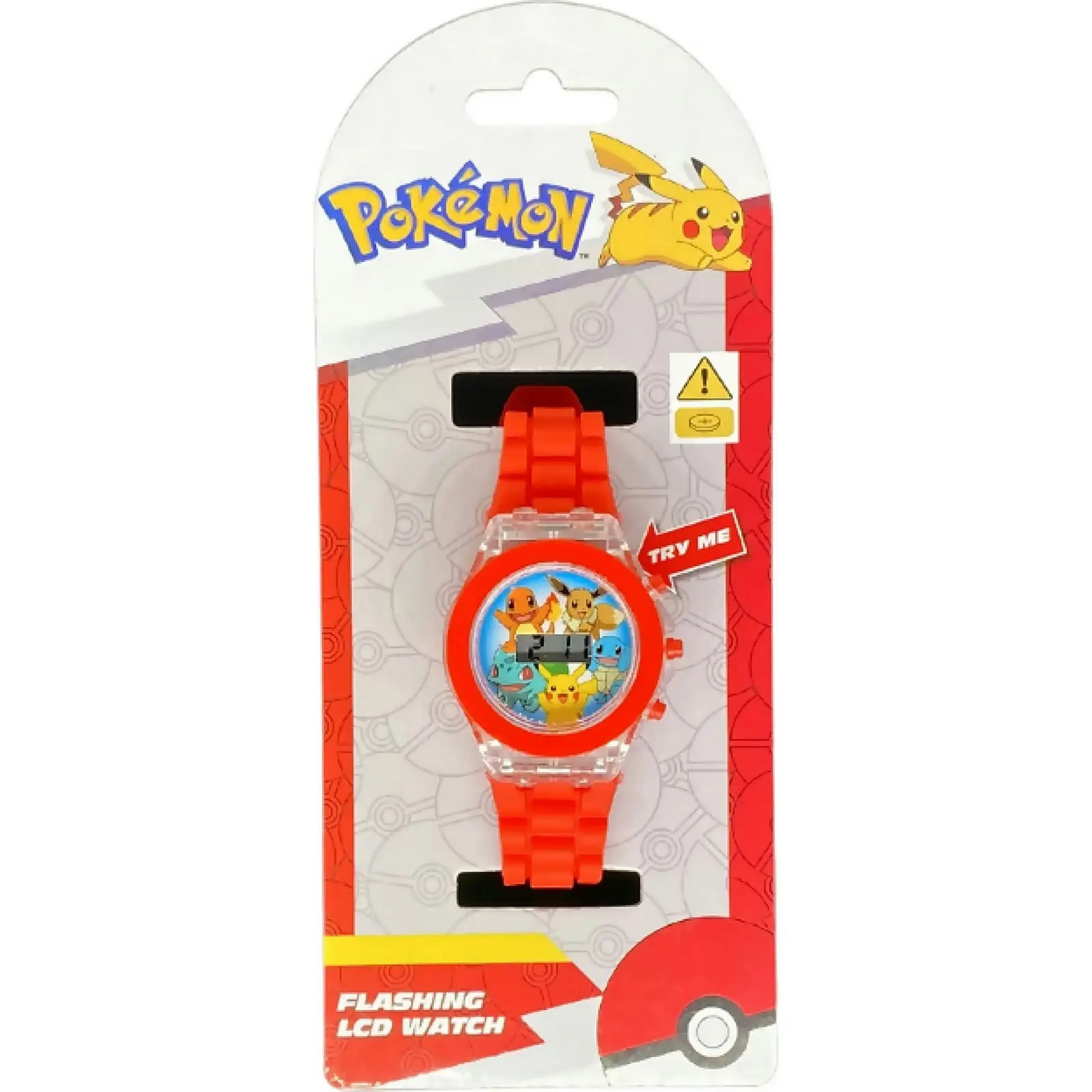 Pokemon - Digital Lcd Light Up Watch - You Monkey