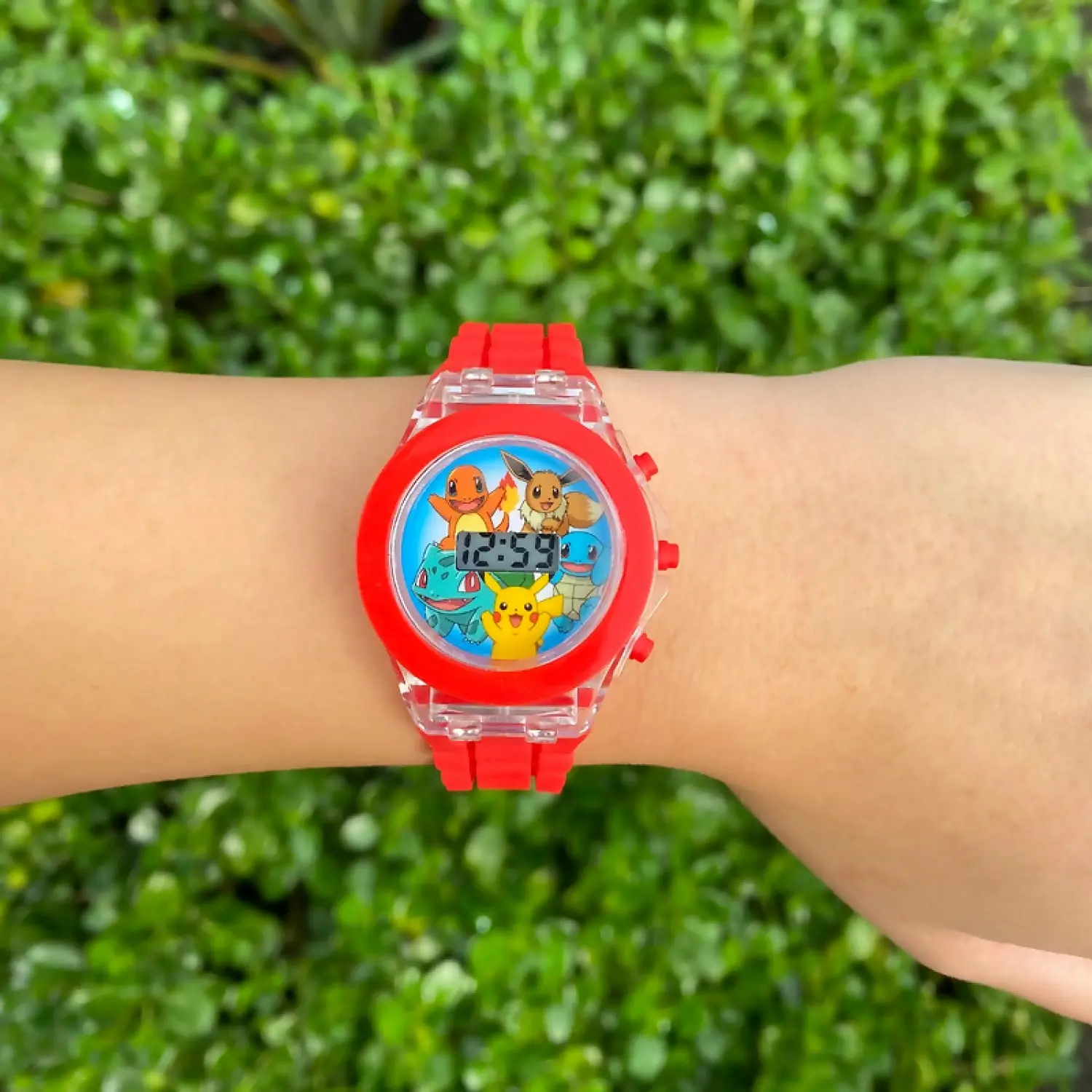 Pokemon - Digital Lcd Light Up Watch - You Monkey