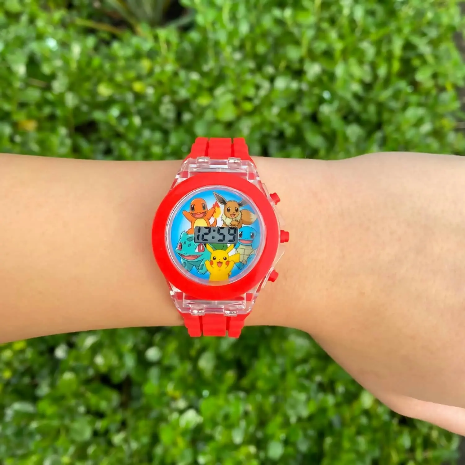 Pokemon - Digital Lcd Light Up Watch - You Monkey