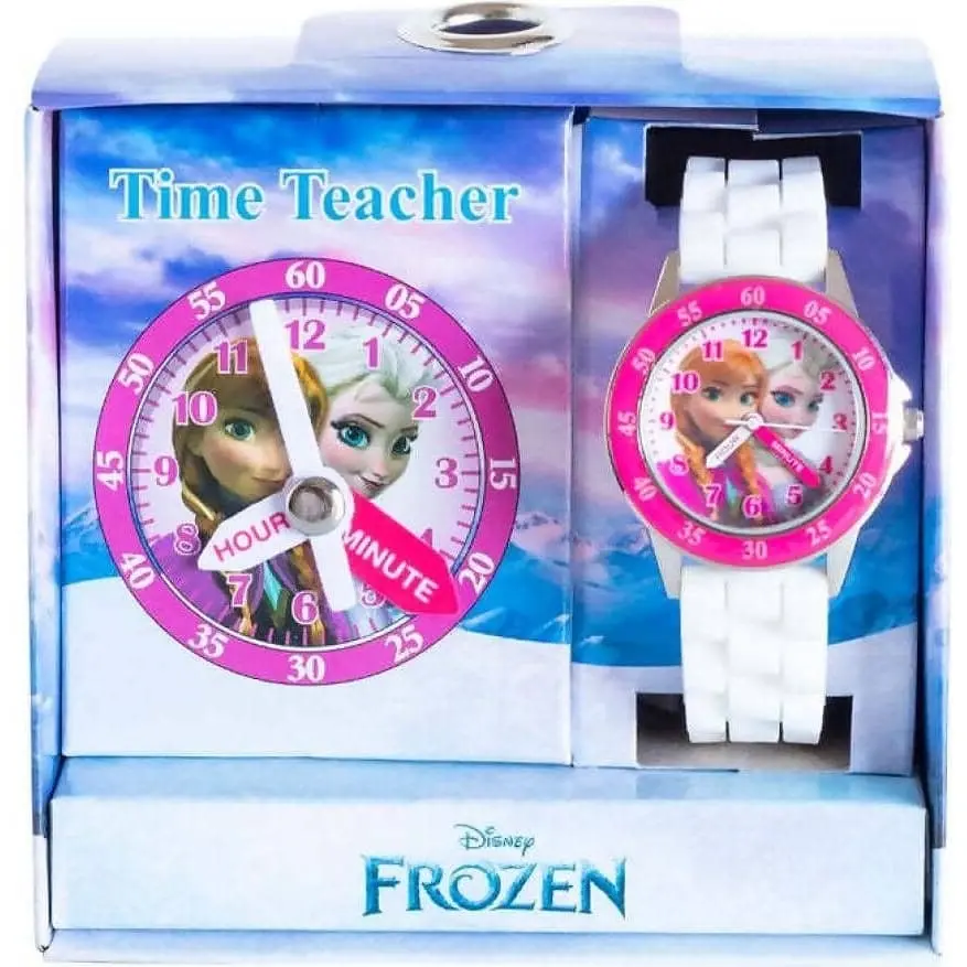 Time Teacher Watch - Frozen Pink/white - You Monkey