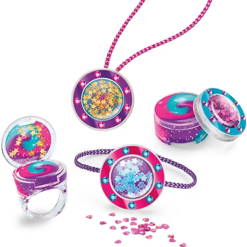 CRA-Z-ART - Shimmer N Sparkle Glitter & Gem Lip Gloss Lockets