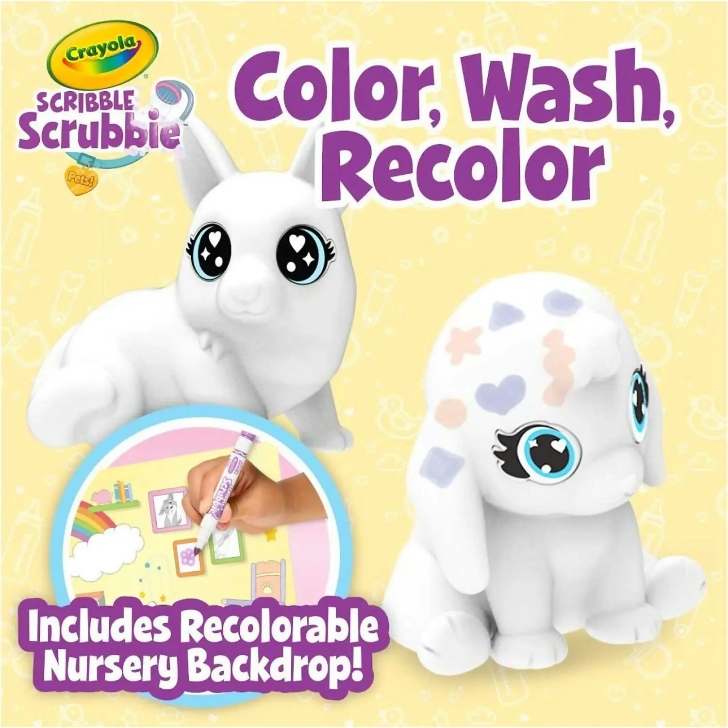 Crayola - Scribble Scrubbie Pets Baby Pets Nursery