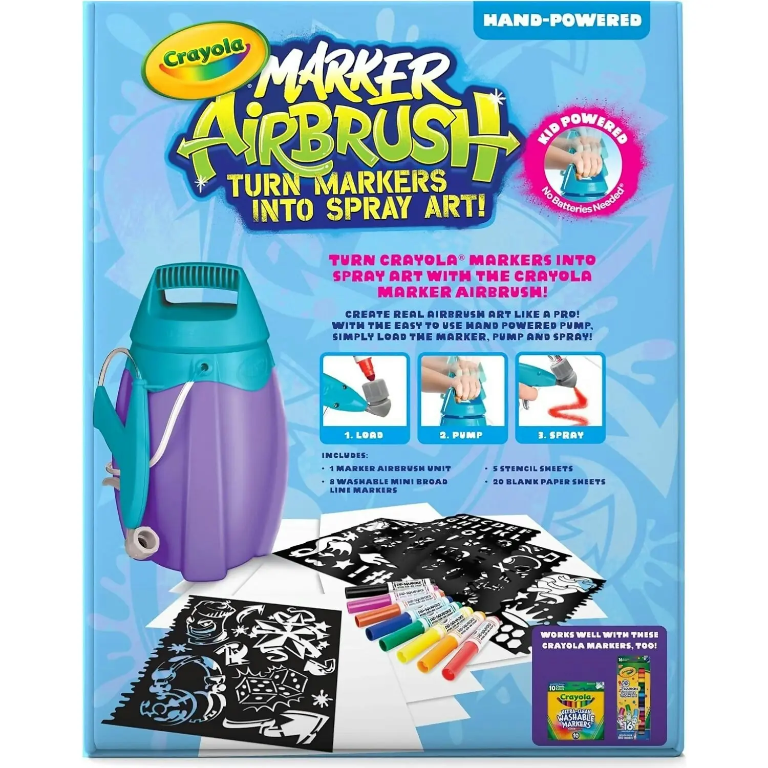 Crayola - Marker Airbrush Kit 2024