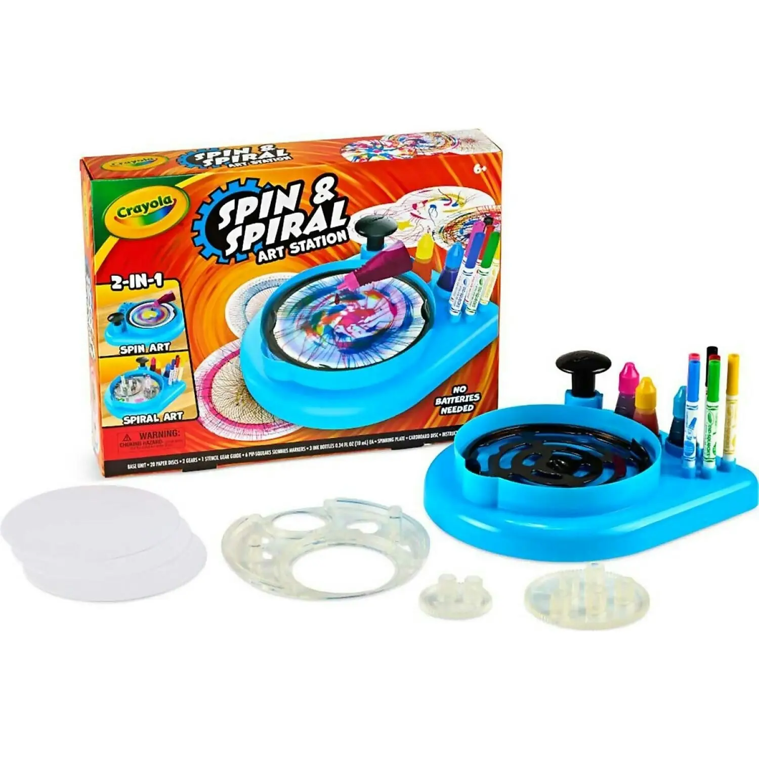 Crayola - Spin & Spiral Art Station 2.0