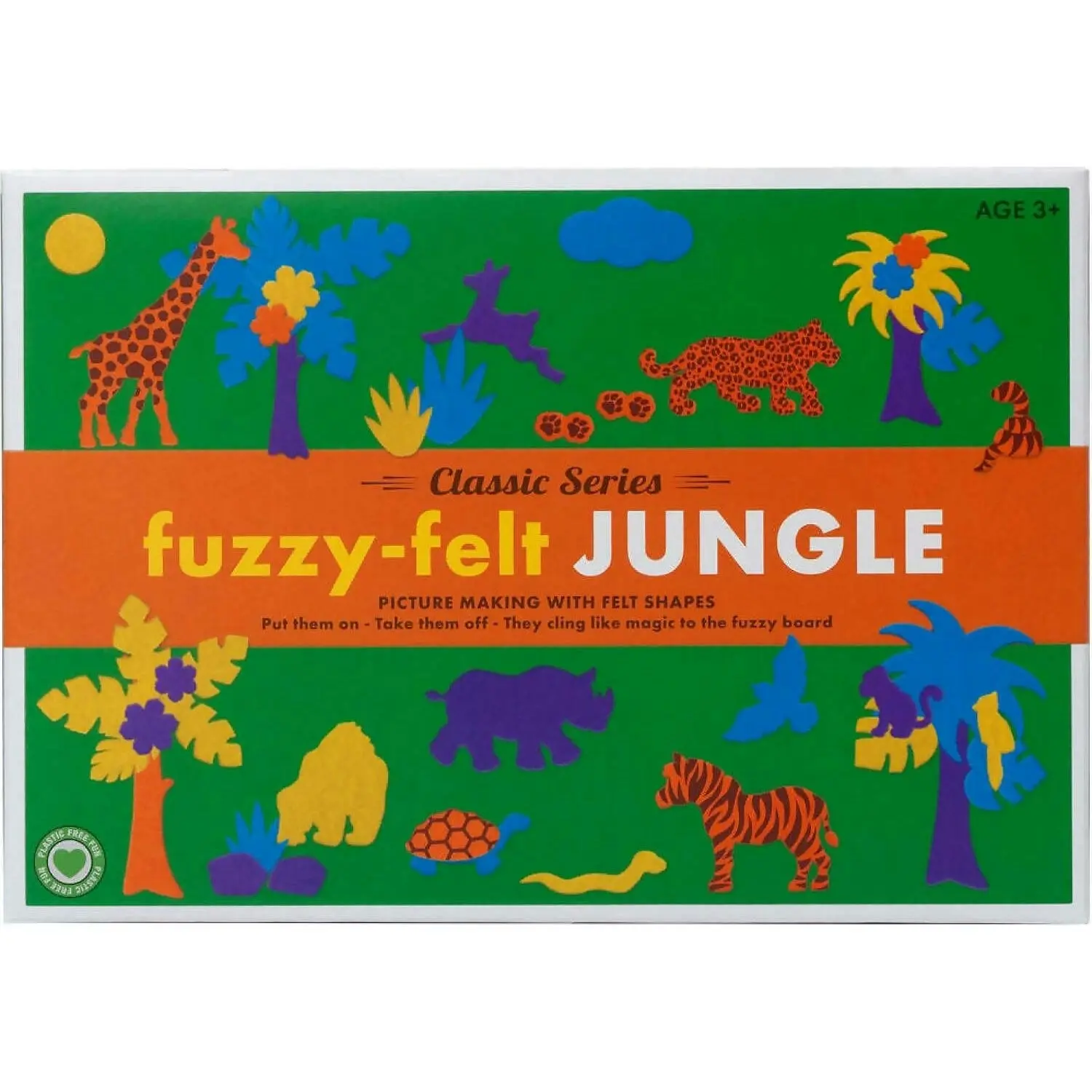 Peterkin - Fuzzy Felt - Classic Series - Jungle