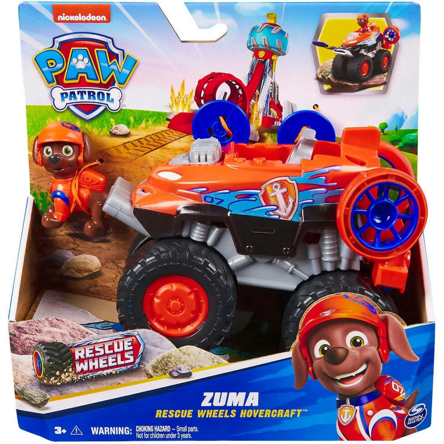 Paw Patrol - Rescue Wheels Zuma's Hovercraft - Spin Master