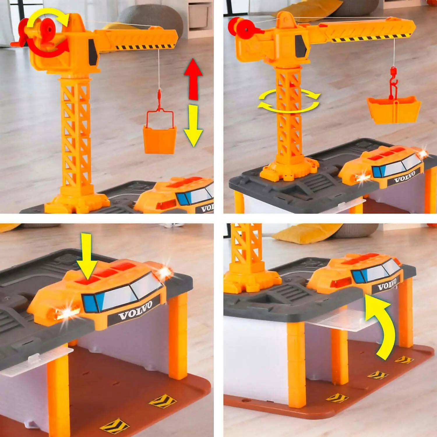 Dickie Toys - Construction Station Volvo