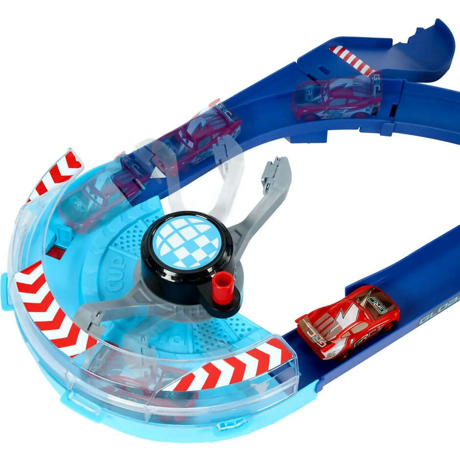 Disney Pixar Cars - Global Racers Cup Grc Jumping Raceway Playset