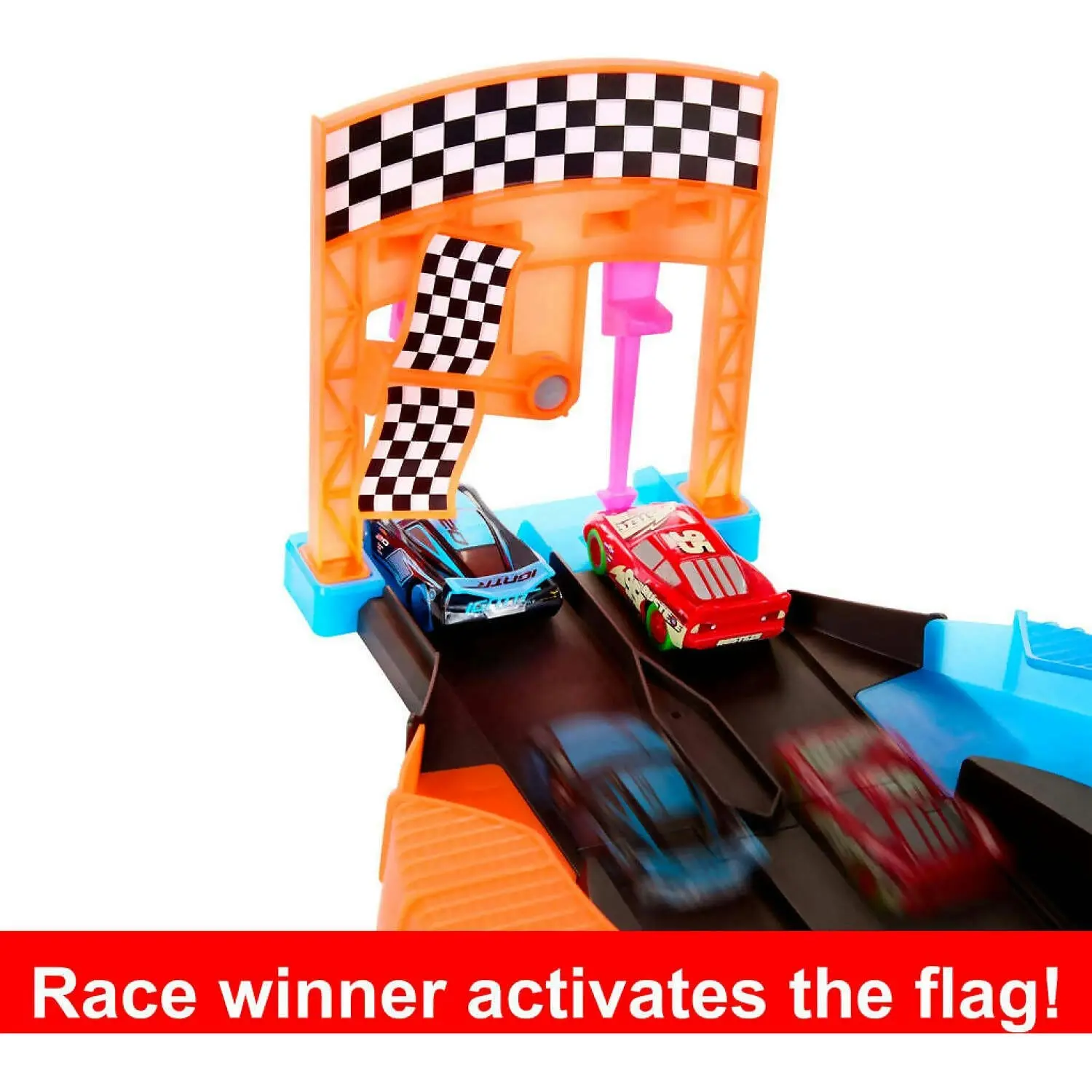 Disney Pixar Cars - Launch & Criss-cross Glow Race