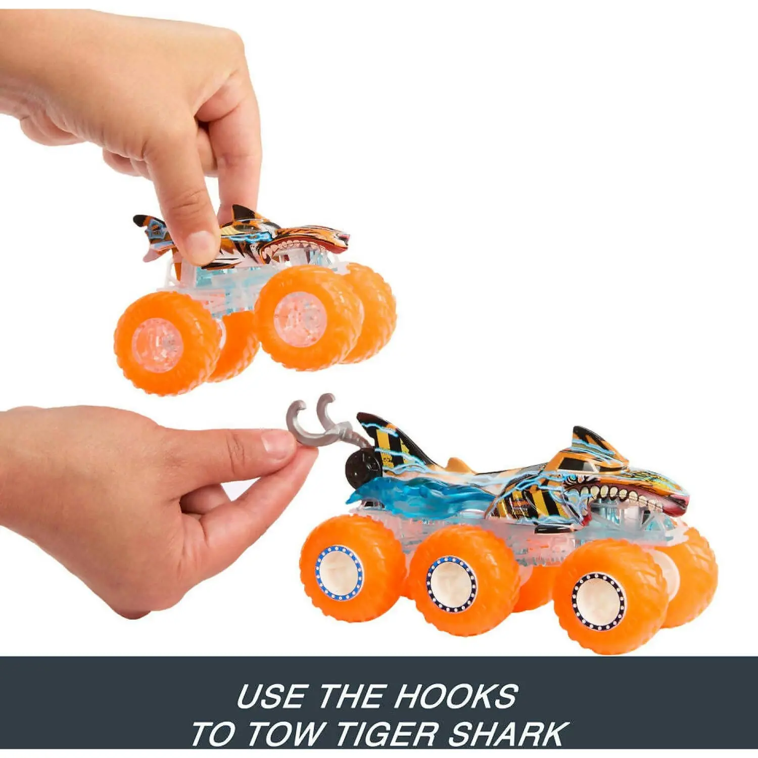 Hot Wheels - Monster Trucks Power Smashers Truck & Big Rig Multipack