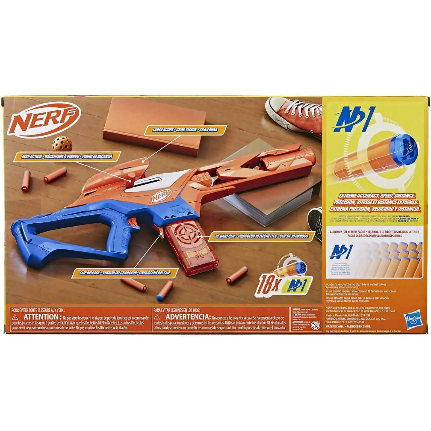 Nerf - N Series Pinpoint Blaster - Hasbro