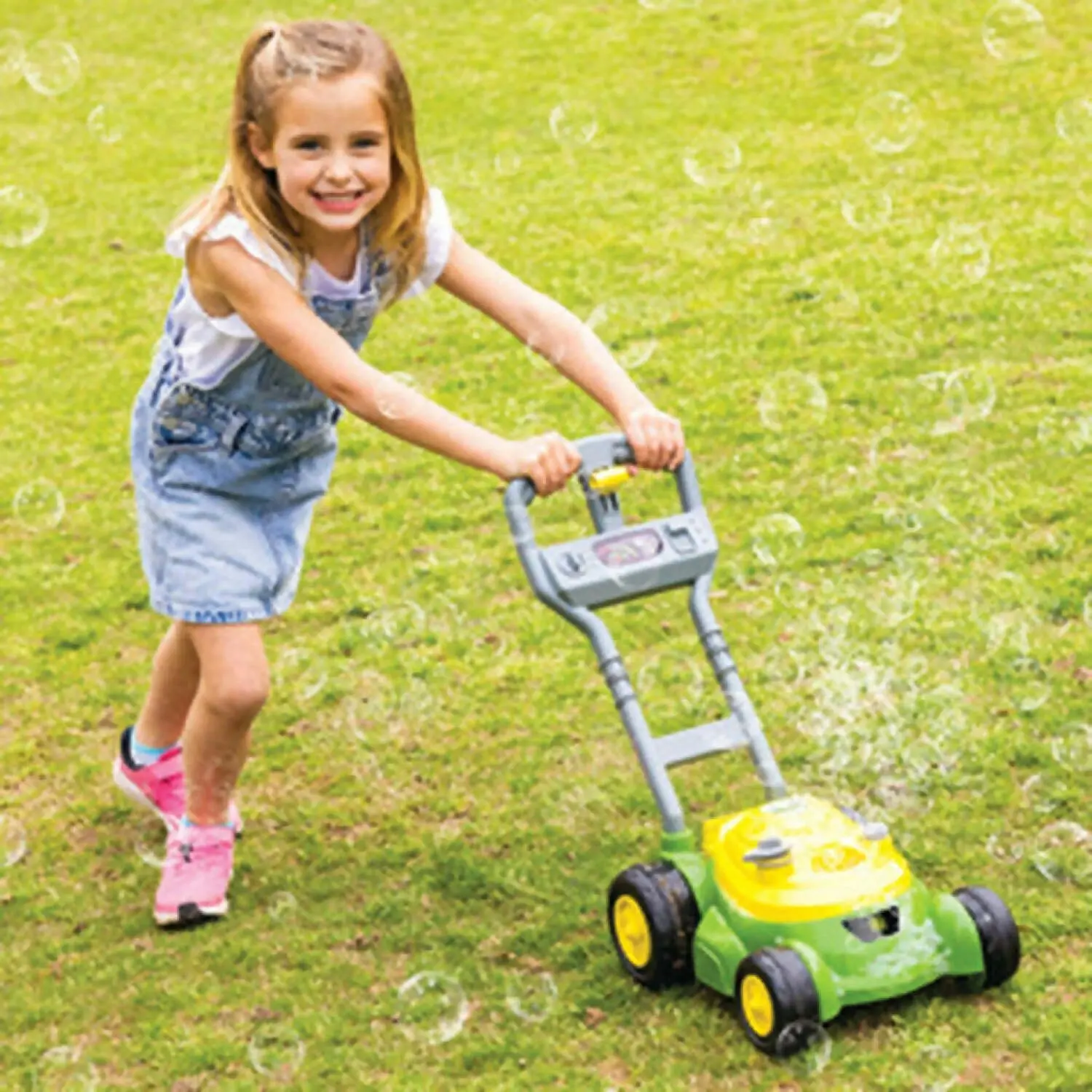 John Deere - Bubble 'n' Go Mower Combo