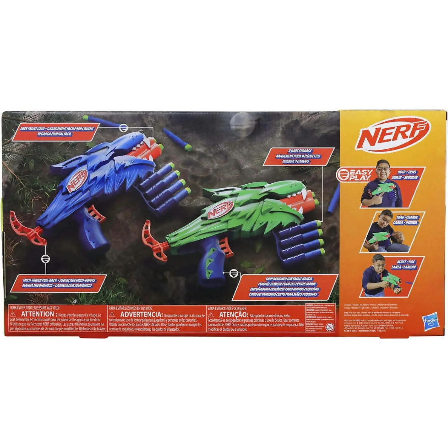 Nerf - Wild Wolfpack Blaster - Hasbro