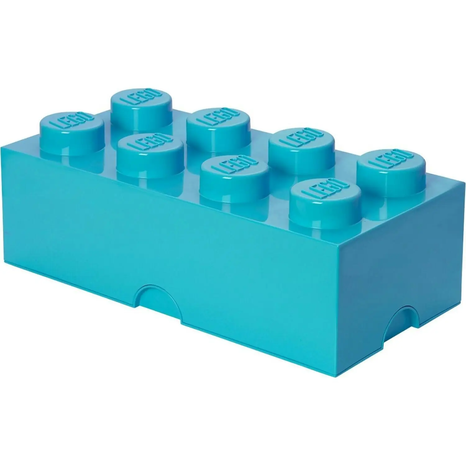 LEGO Storage Brick 8 Studs Azure - Room Copenhagen