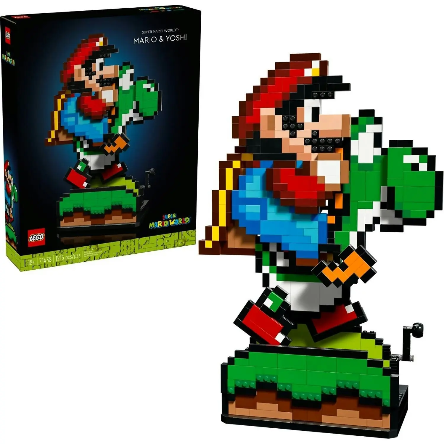 LEGO 71438 Super Mario World™ Mario & Yoshi - Super Mario