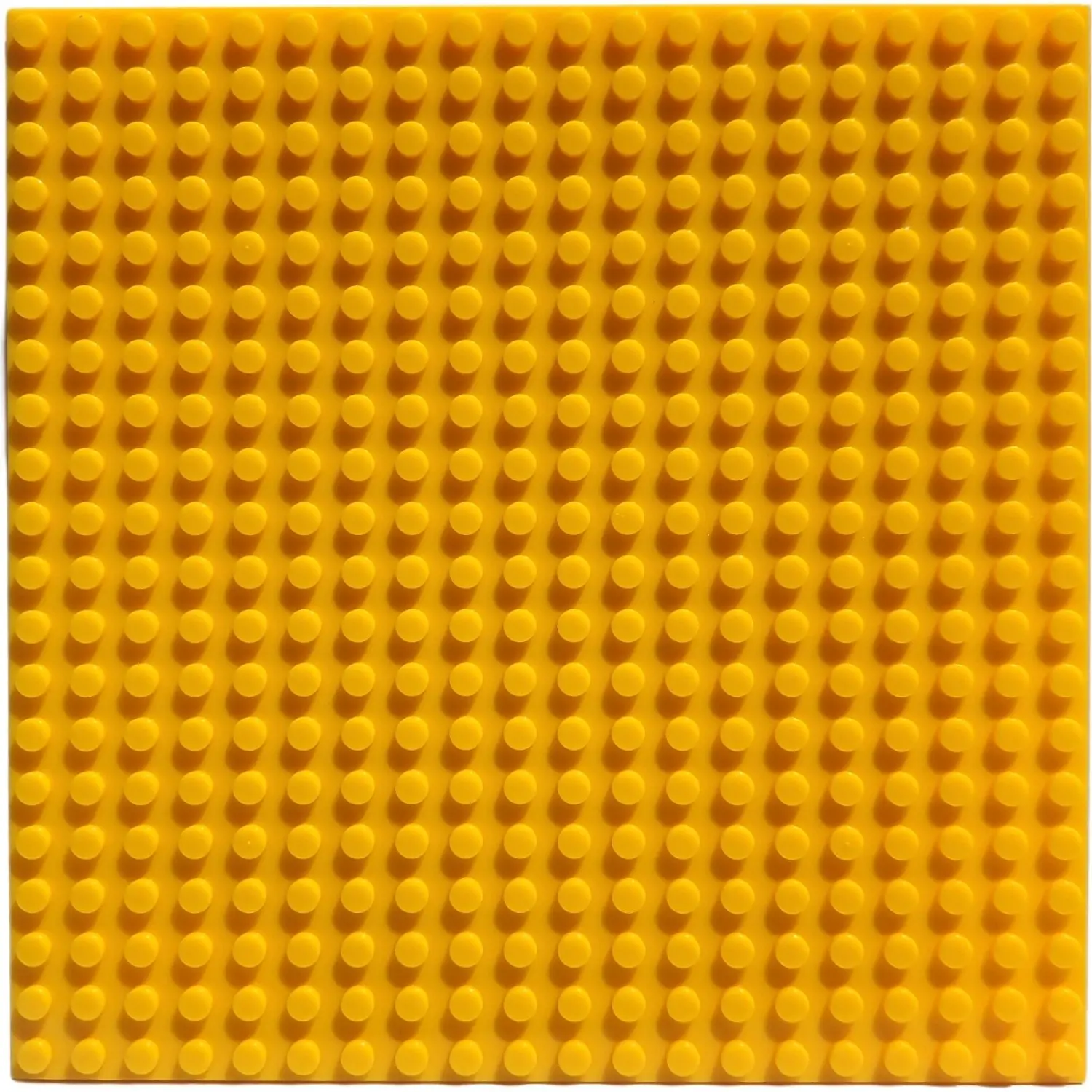 Baseplate - XXSmall 20×20 Stud (16x16cm) Bright Yellow Generic Base Plate