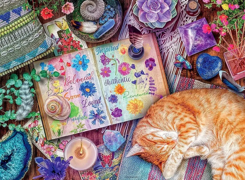 Ravensburger - Purrfect Peace Jigsaw Puzzle 500 Pieces