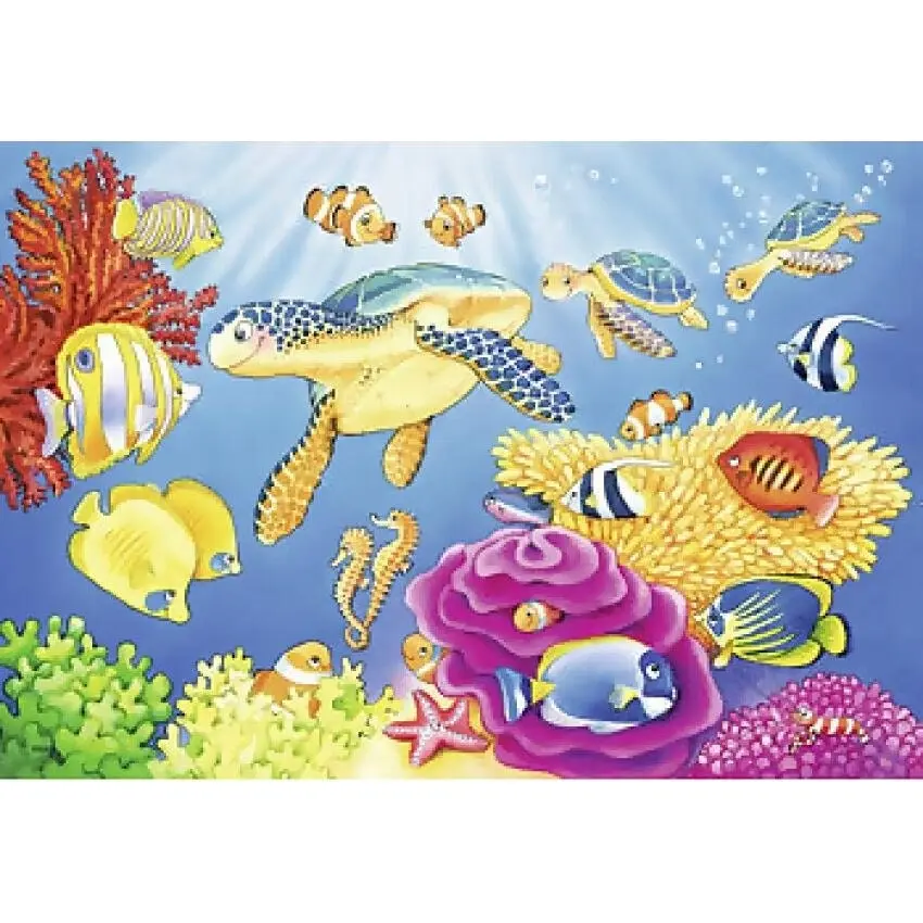 Ravensburger - Colourful Underwater World Jigsaw Puzzle 2x24 Pieces