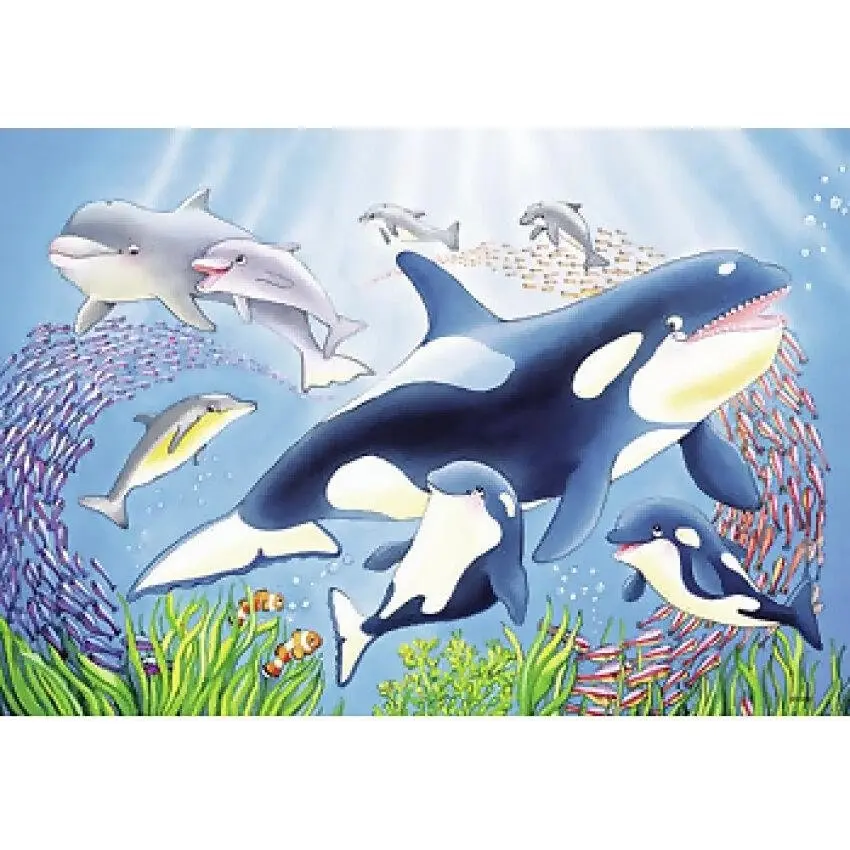 Ravensburger - Colourful Underwater World Jigsaw Puzzle 2x24 Pieces