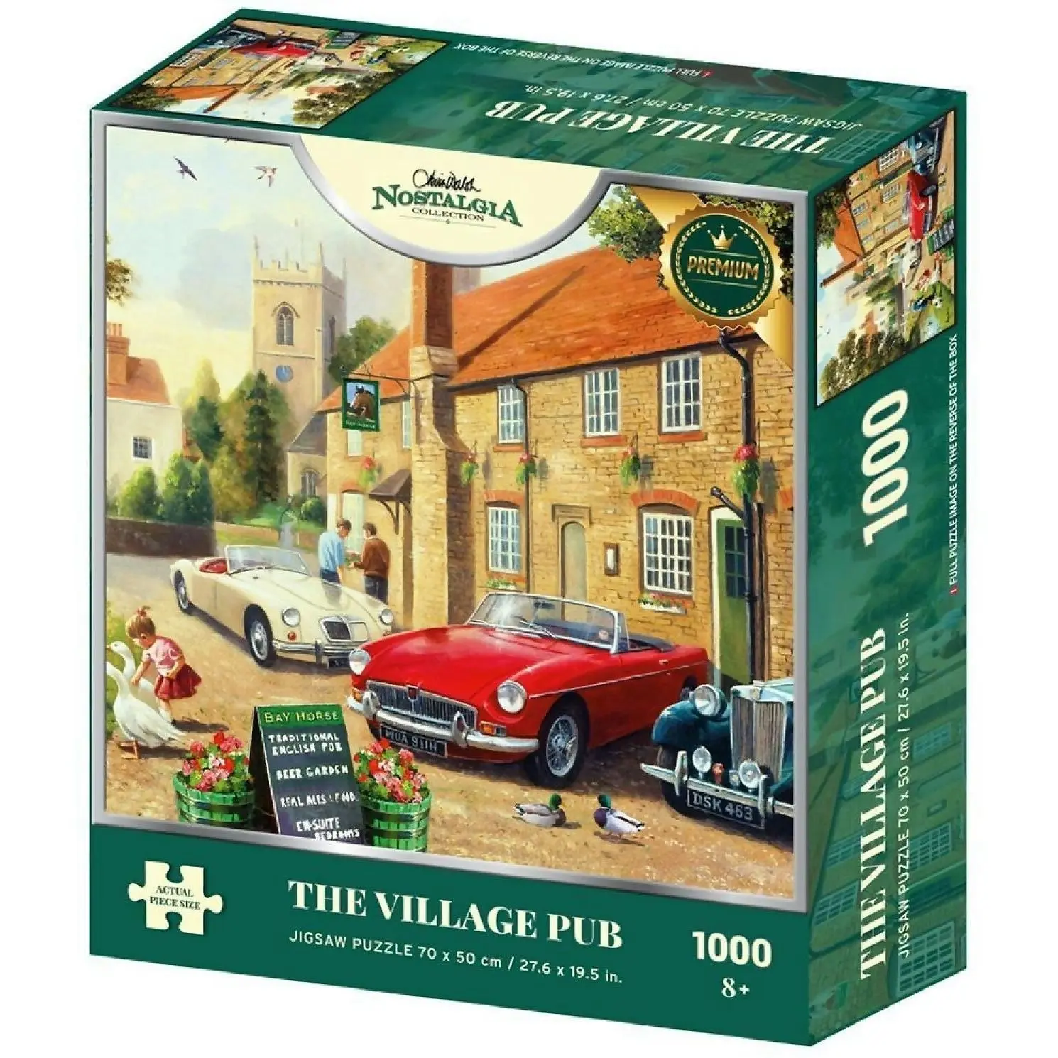 Holdson - Nostalgia Collection - The Village Pub - Jigsaw Puzzle 1000 Pieces