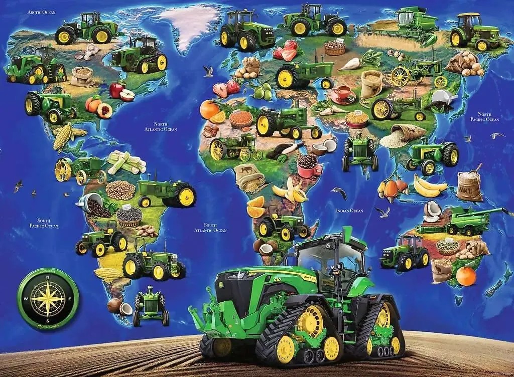 Ravensburger - World Of John Deer Xxl Jigsaw Puzzle 300 Pieces