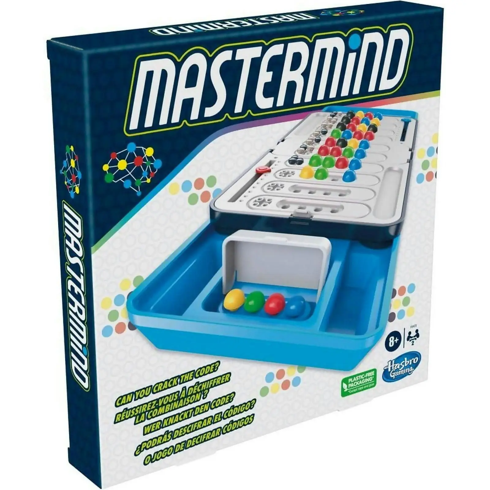 Mastermind Board Game For Families And Kids The Classic Code Cracking Game Family Gifts Family Games - Hasbro