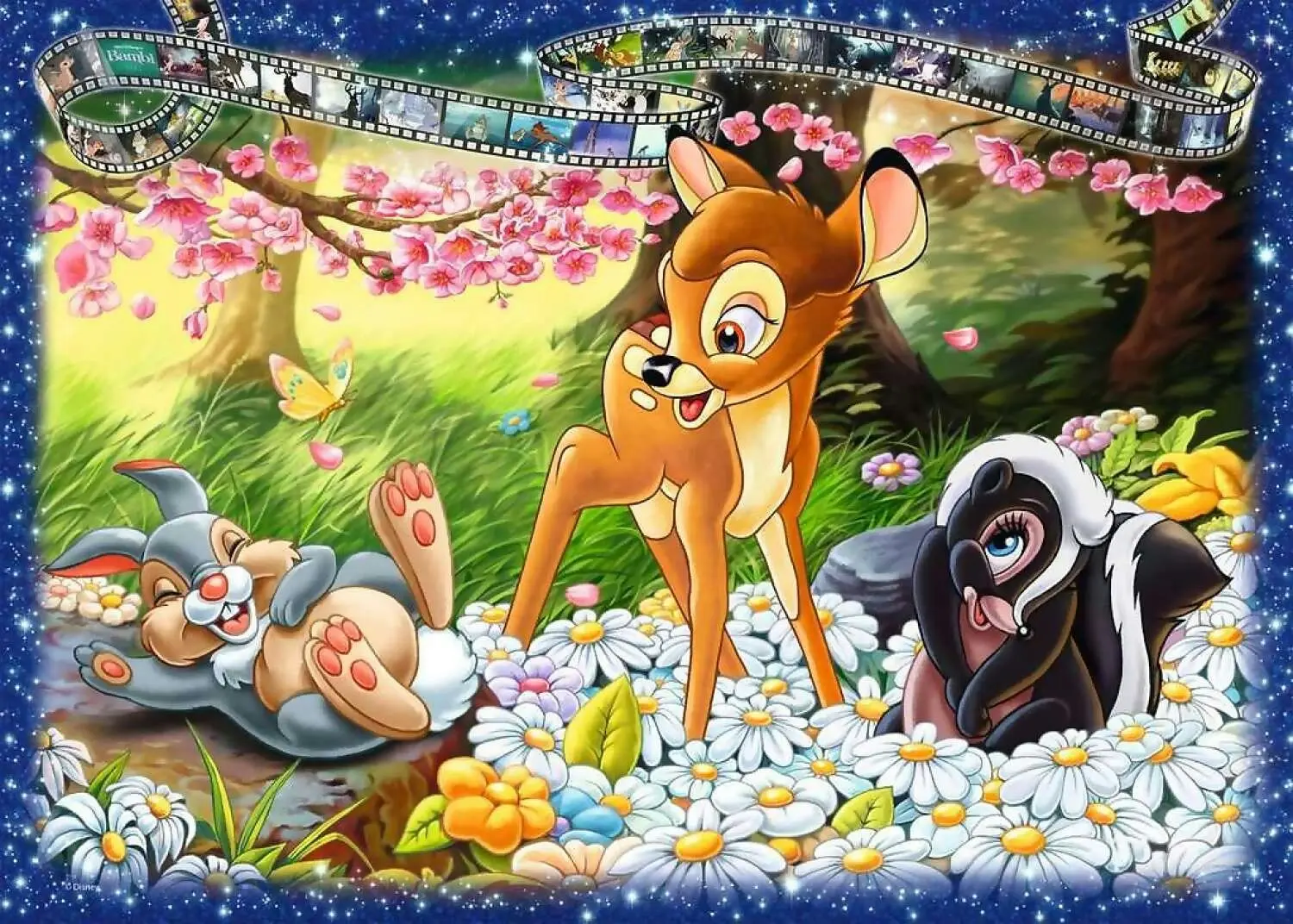 Ravensburger - Disney Memories Bambi 1942 Jigsaw Puzzle 1000 Pieces