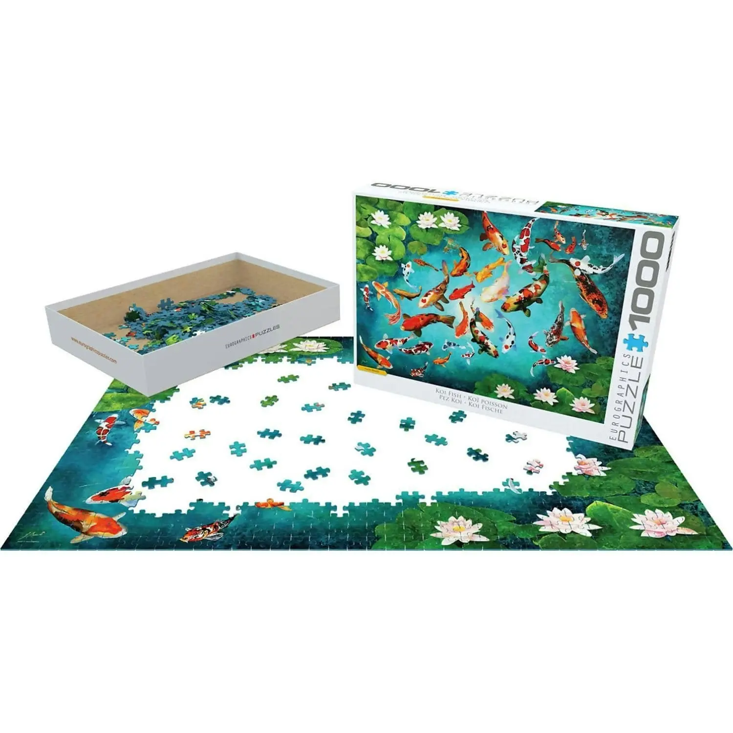 Eurographics - Koi Fish - Jigsaw Puzzle 1000 Pieces