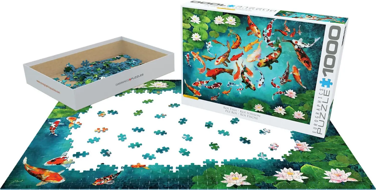 Eurographics - Koi Fish - Jigsaw Puzzle 1000 Pieces