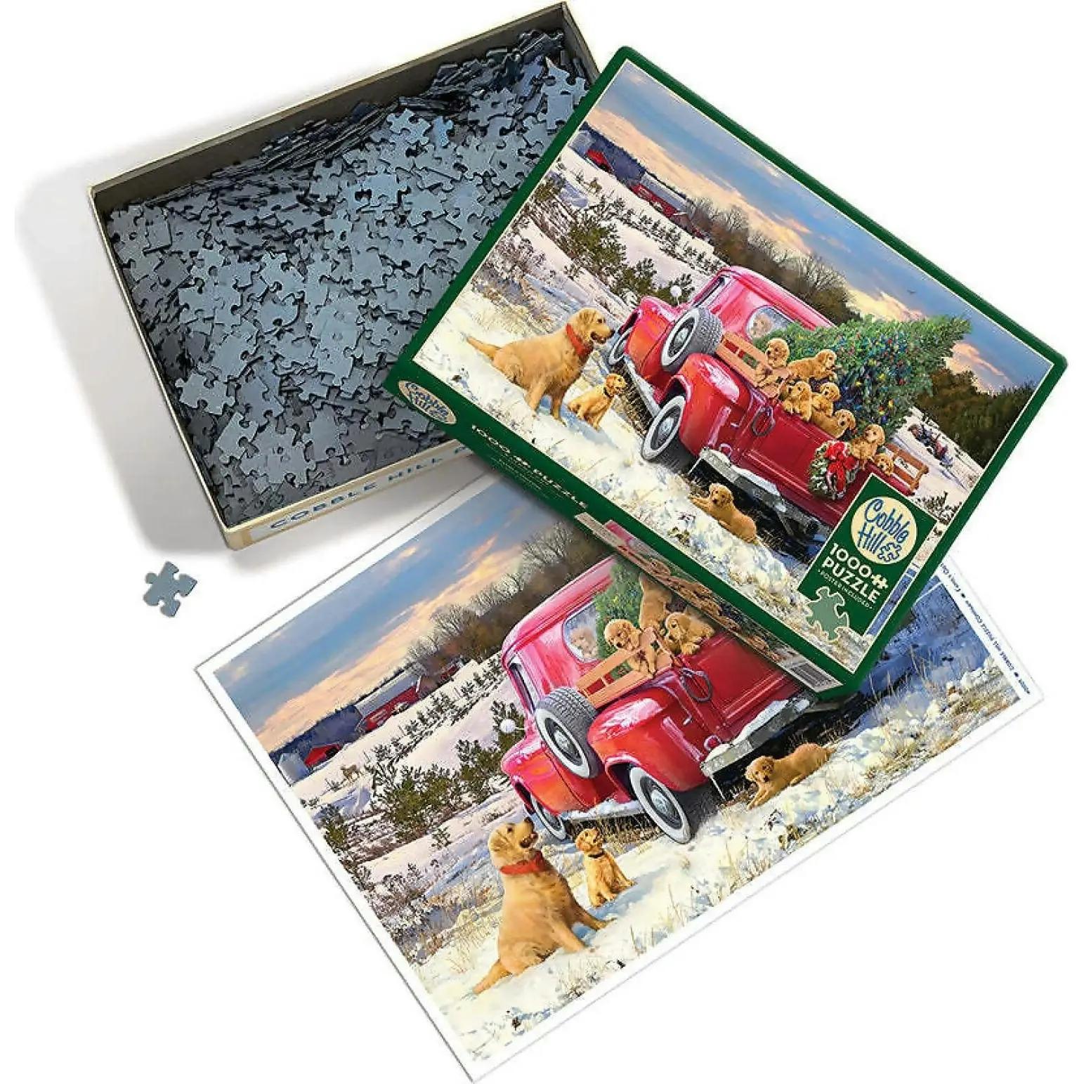 Cobble Hill - Family Outing - Jigsaw Puzzle 1000 Pieces