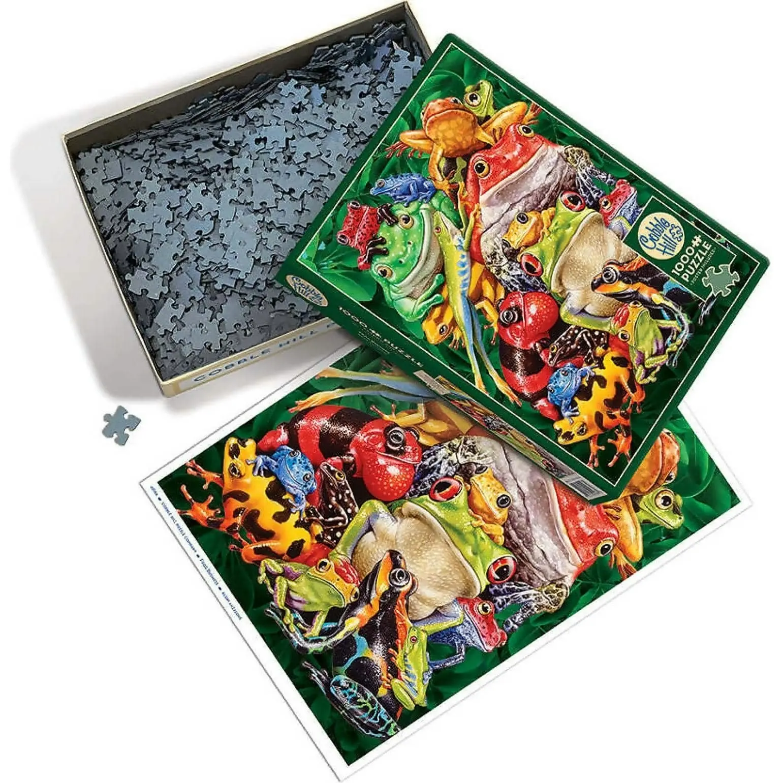 Cobble Hill - Frog Business - Jigsaw Puzzle 1000 Pieces