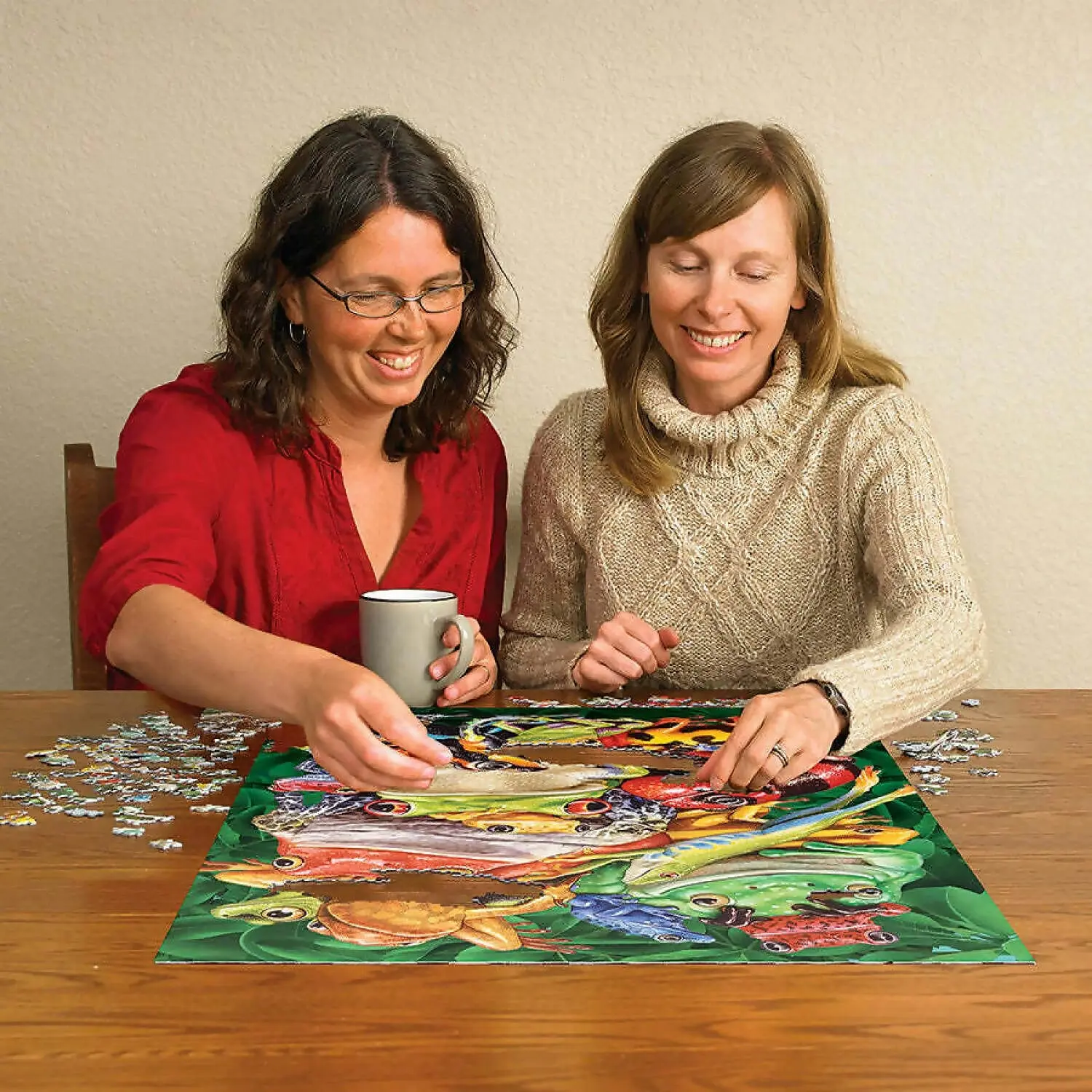 Cobble Hill - Frog Business - Jigsaw Puzzle 1000 Pieces