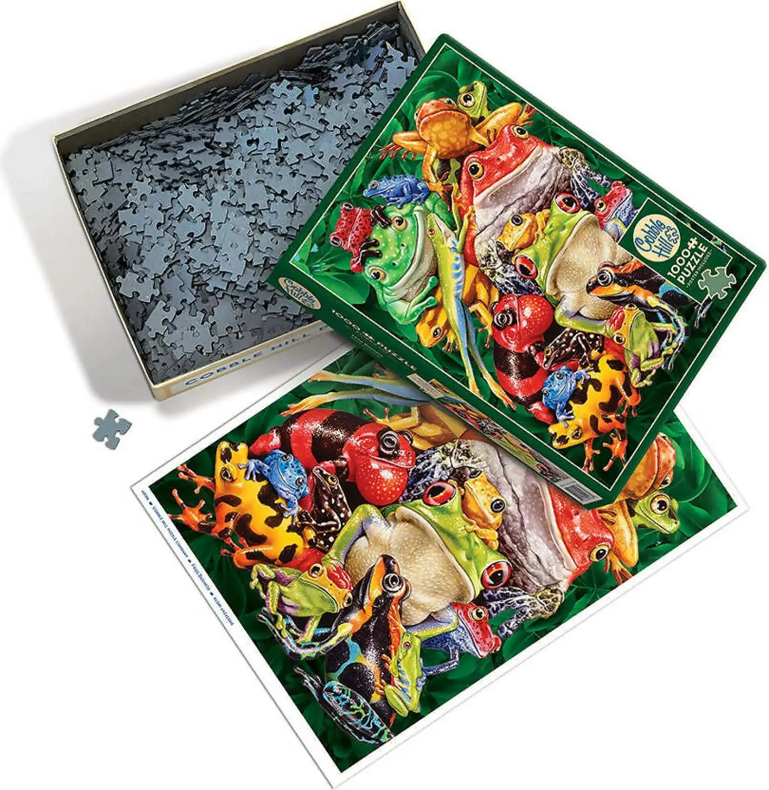 Cobble Hill - Frog Business - Jigsaw Puzzle 1000 Pieces