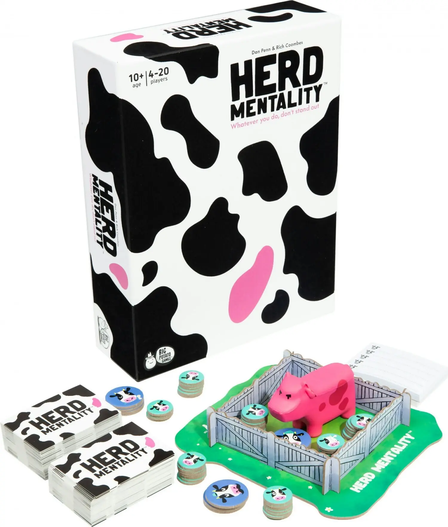 Herd Mentality Family Party Board Game By Big Potato