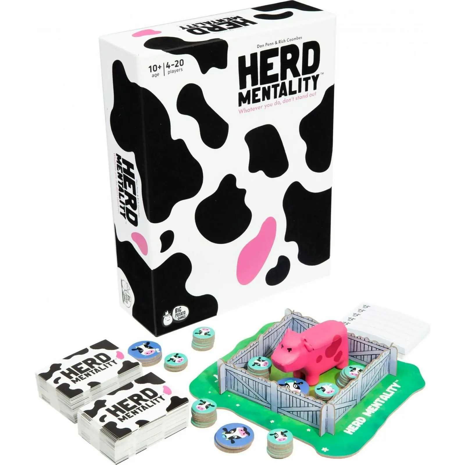 Herd Mentality Family Party Board Game By Big Potato