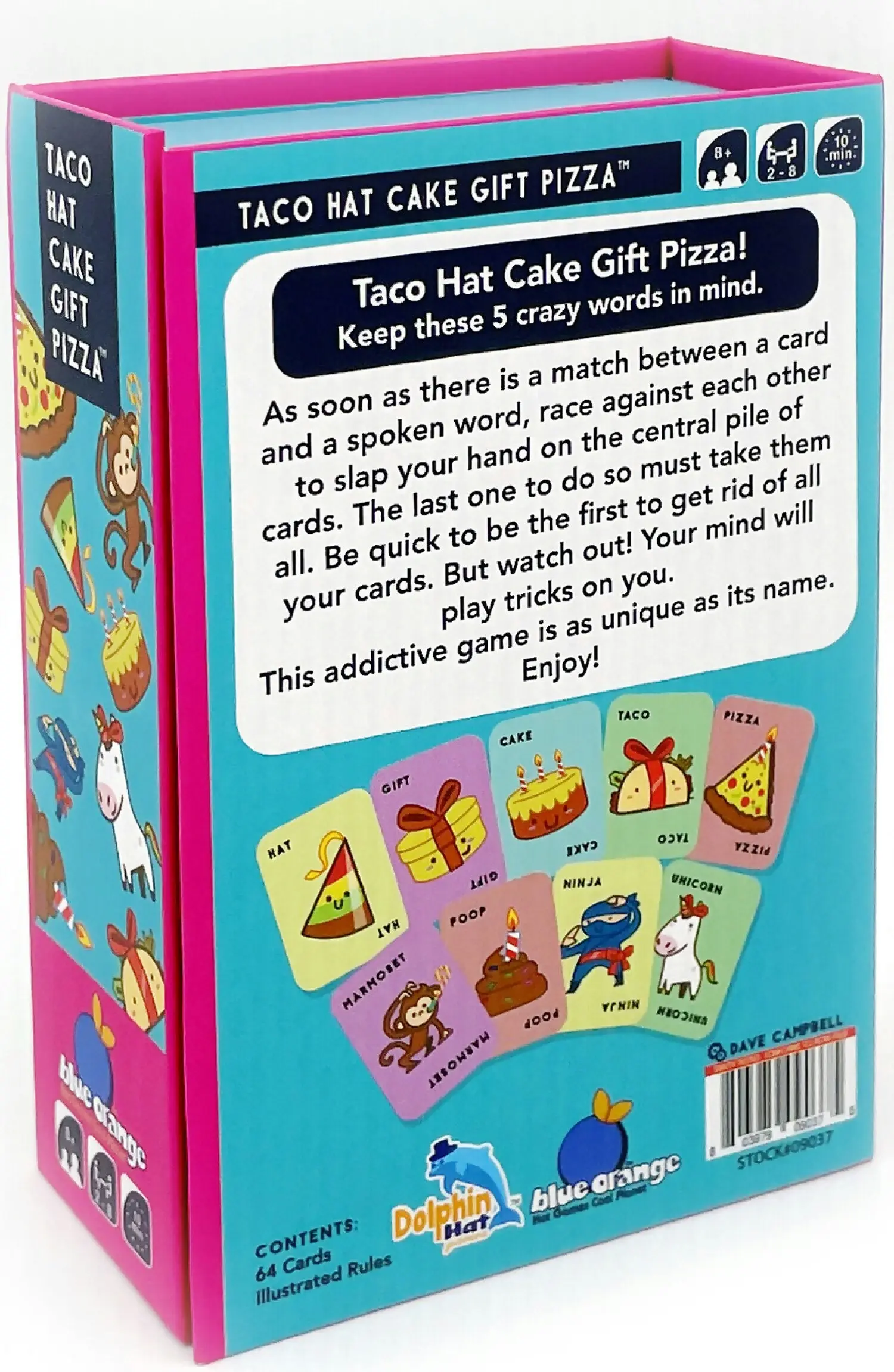 Taco Hat Cake Gift Pizza Game