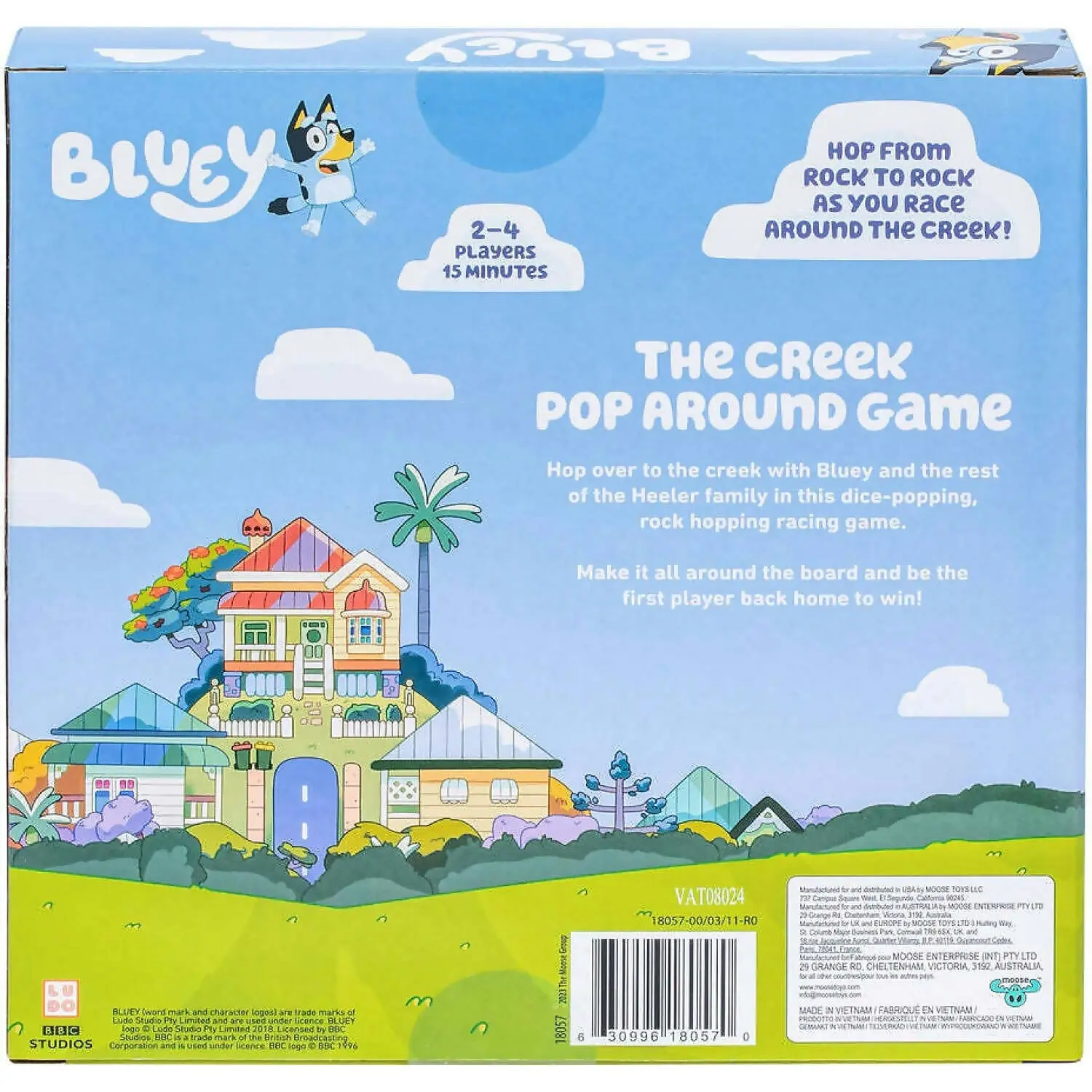 Bluey - The Creek Pop Around Game