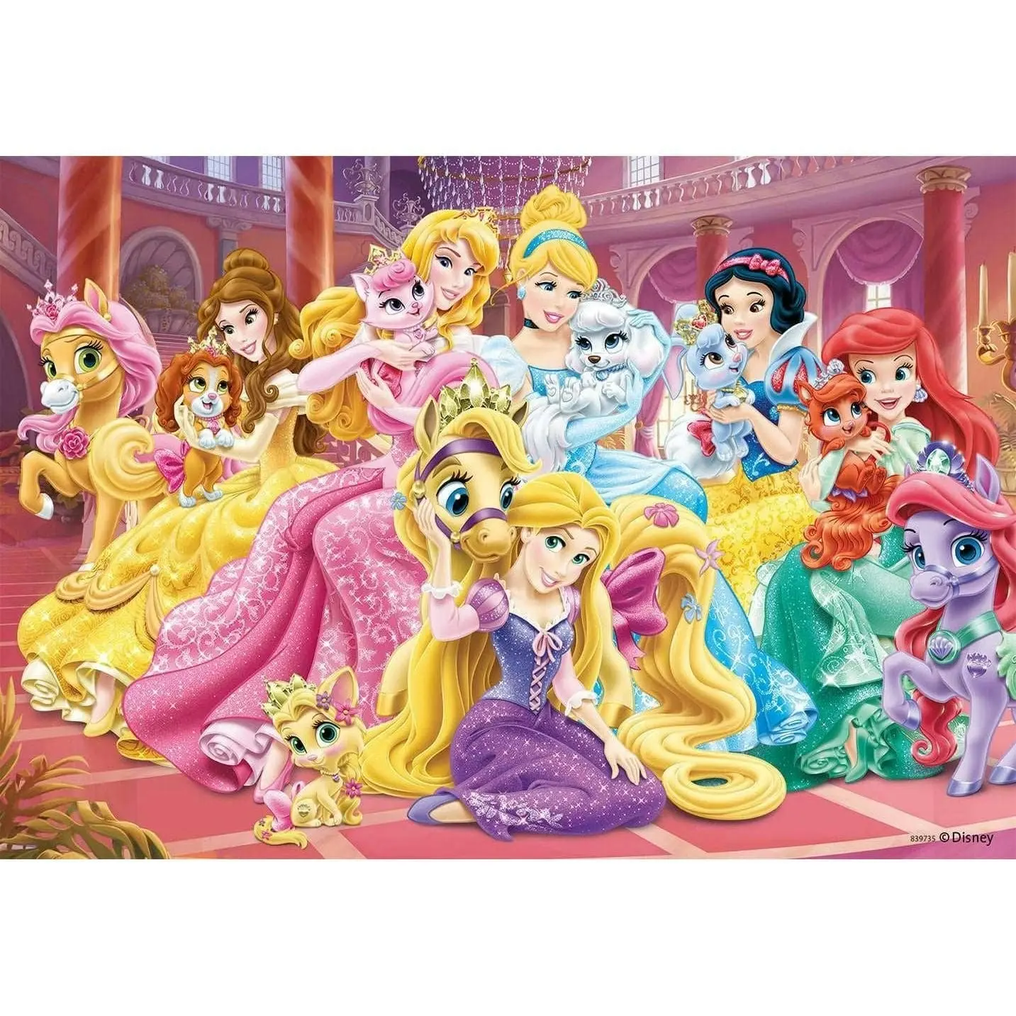 Ravensburger - Best Friends Of The Princess Jigsaw Puzzle 2x24 Pieces