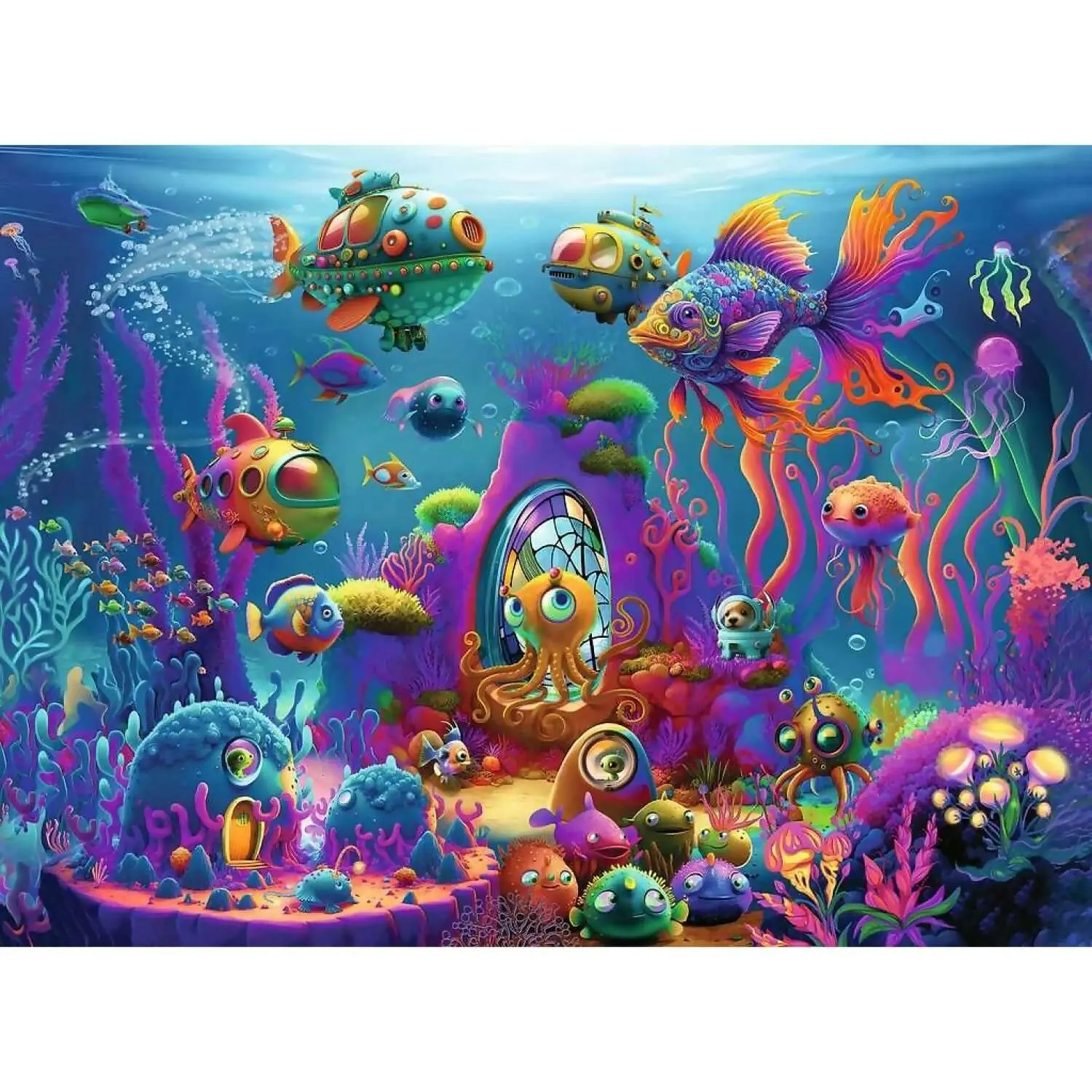 Ravensburger - Alien Ocean XXL Jigsaw Puzzle 150pc