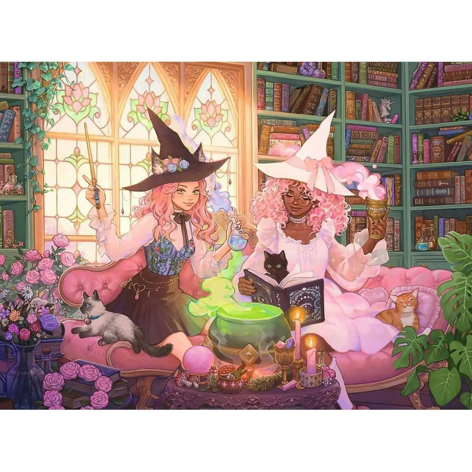 Ravensburger - Enchanting Library Jigsaw Puzzle Xxl 200pc