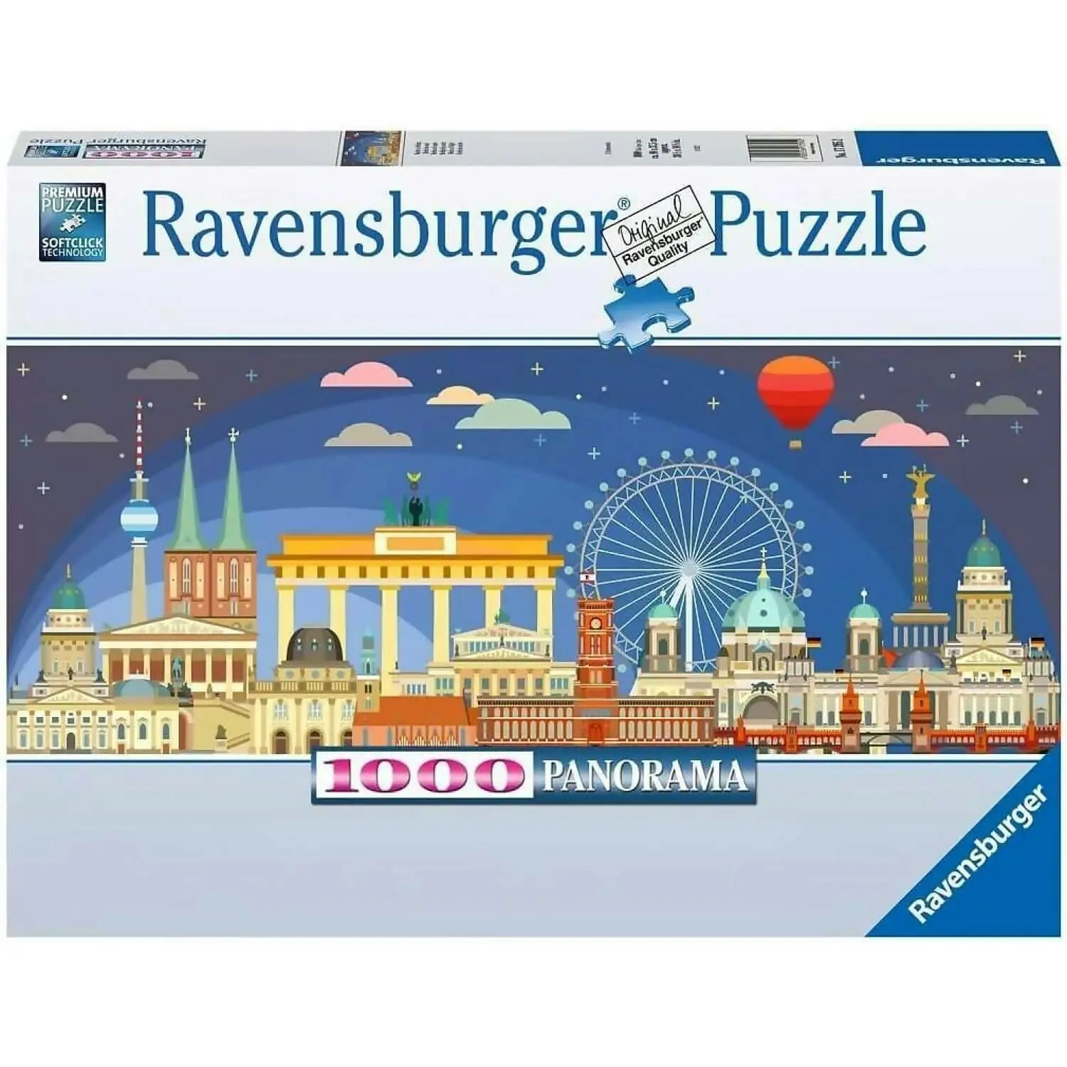 Ravensburger - Night In Berlin Jigsaw Puzzle 1000 Pieces