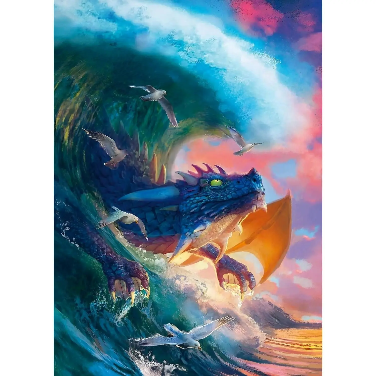 Ravensburger - Dragon Race Jigsaw Puzzle 1000 Pieces