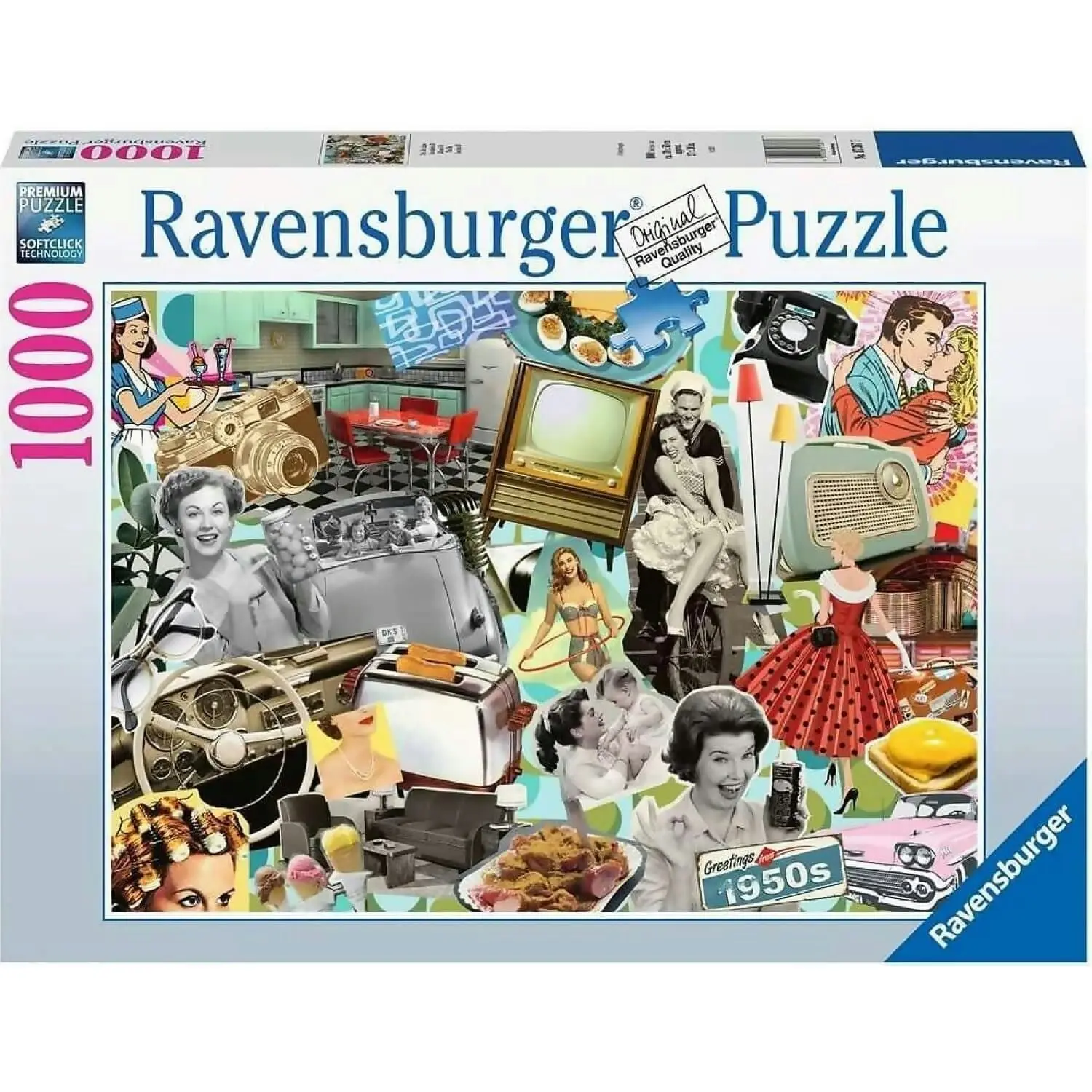 Ravensburger - The 50s Jigsaw Puzzle 1000pc