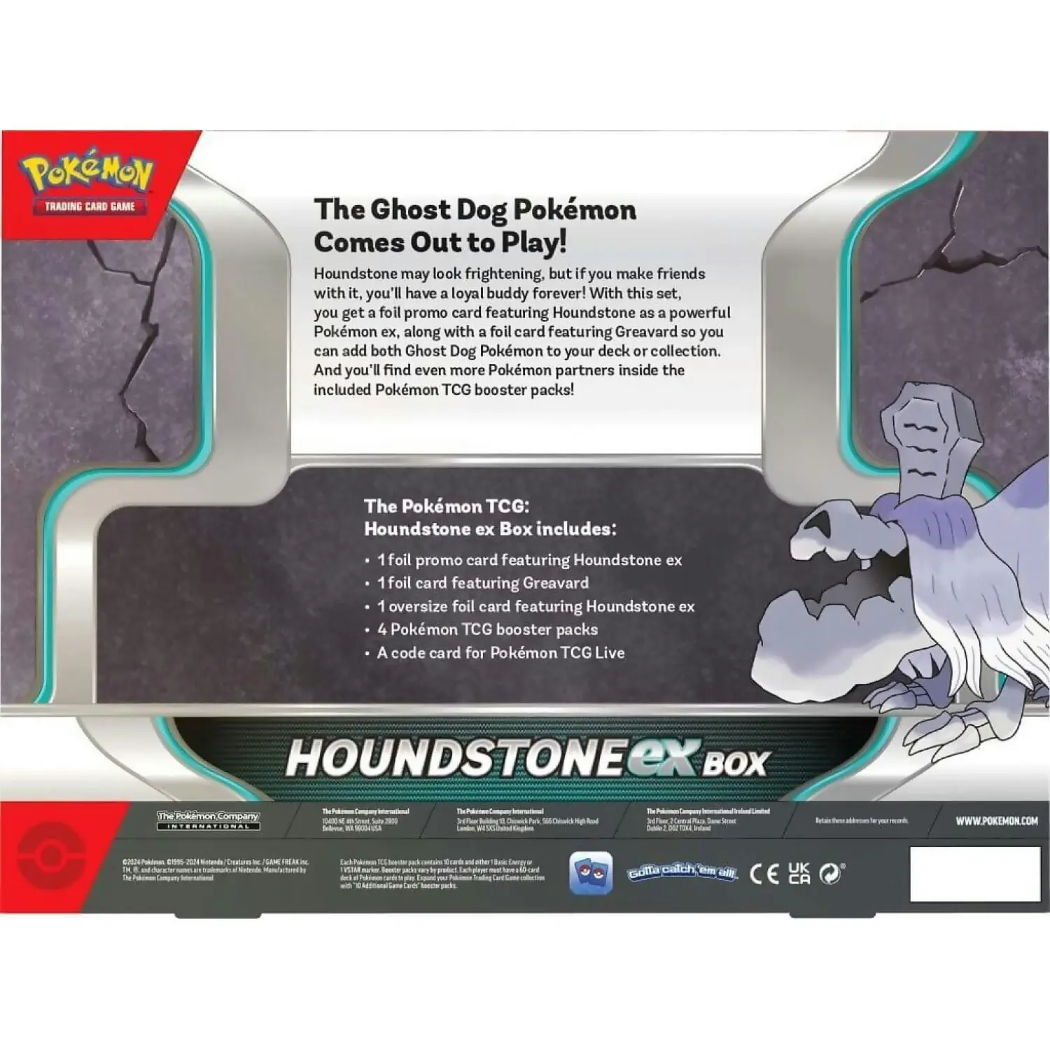 Pokemon - TCG Houndstone Ex Box