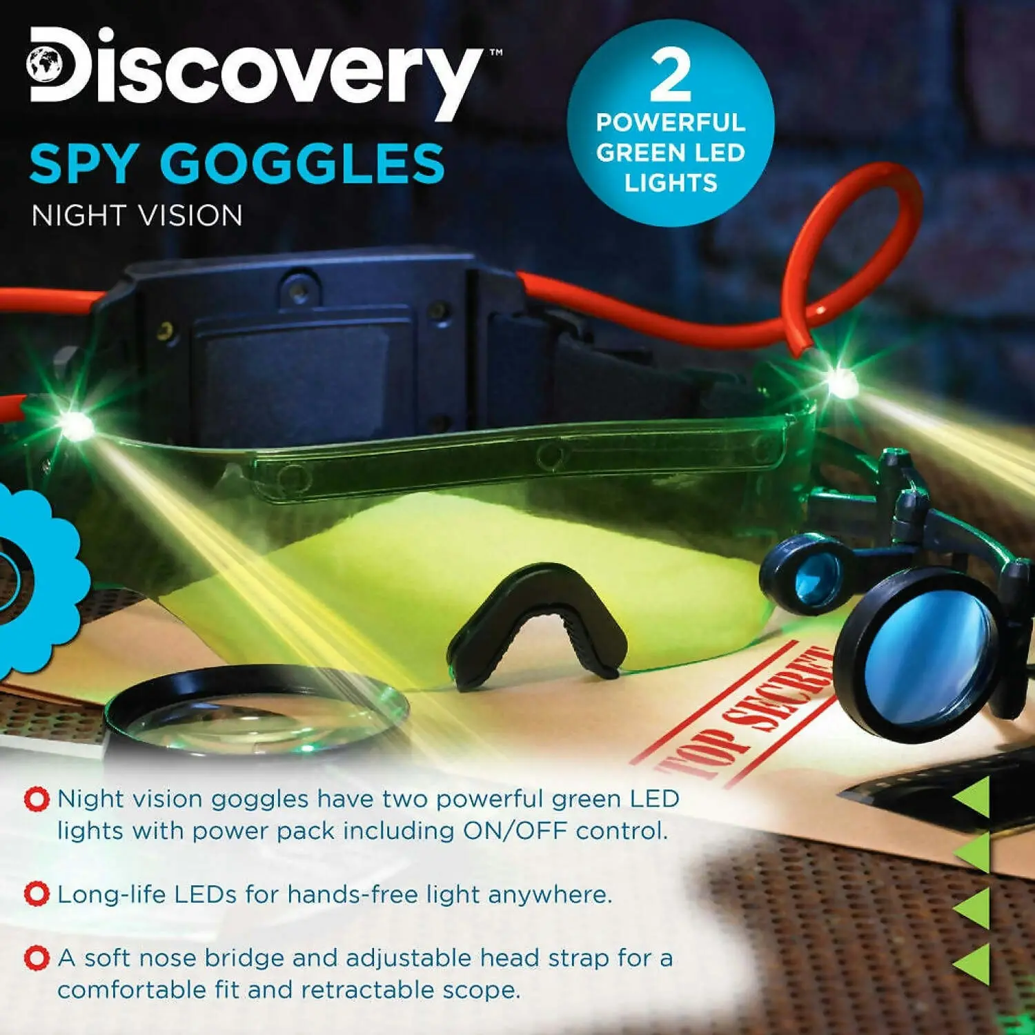 Discovery - Spy Goggles With Night Vision