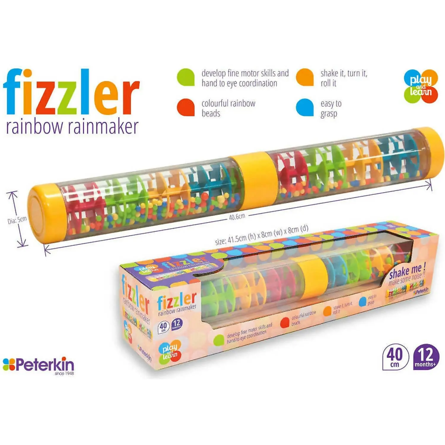 Peterkin - Play And Learn Fizzler Rainbow Rainmaker