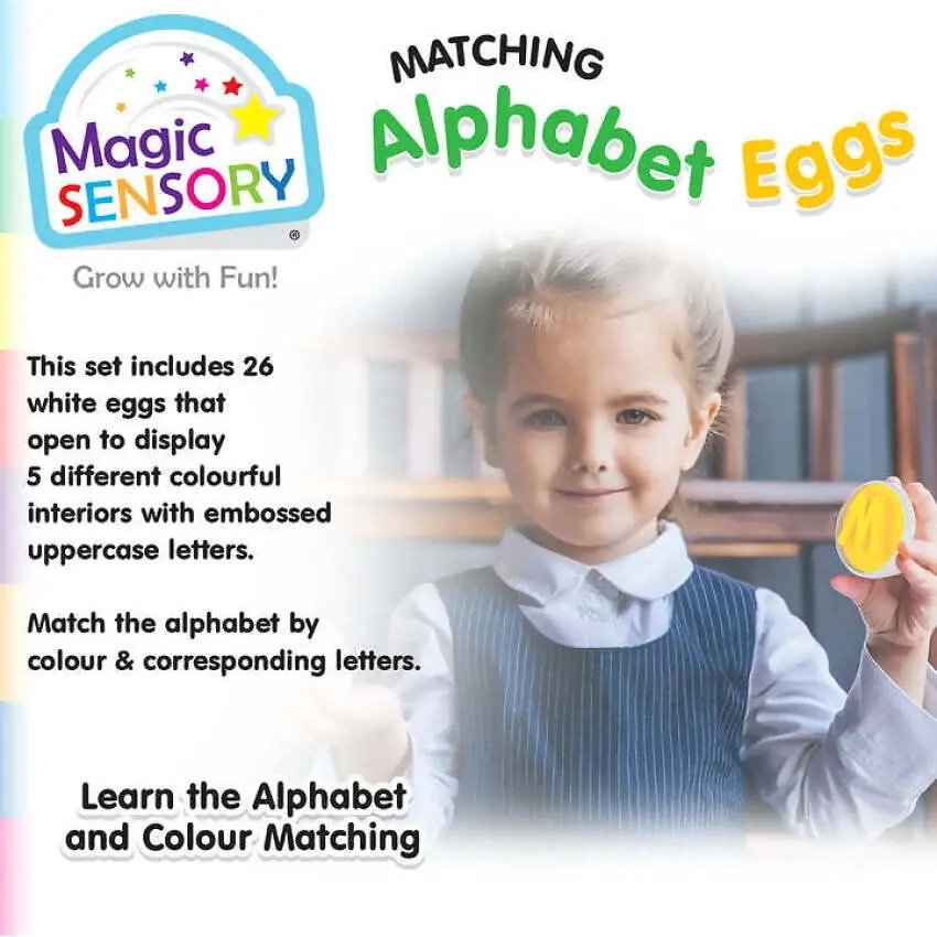 Magic Sensory - Matching Alphabet Eggs