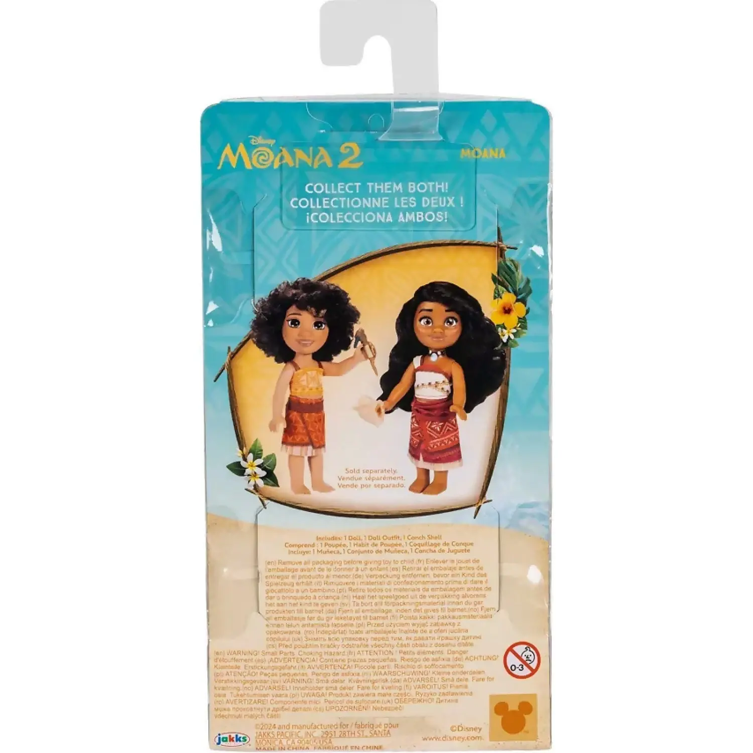 Disney Moana 2 - Moana Petite Doll 15cm